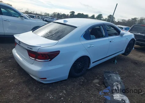 2015 Lexus Ls 460 Crafted Line z USA, uszkodzony, nr VIN JTHCL5EF4F5023113